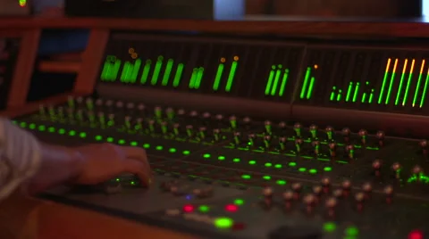 Mixing Console Stock Footage 50652333
