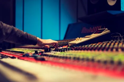 Mixing Console Stock Photos