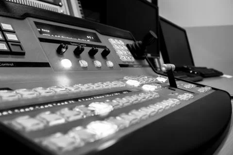 Mixing console 스톡 사진