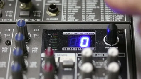 Mixing console.Large Stock Footage 33582051