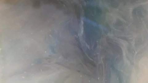 Mixing Creative Liquid Flows in Motion blue color Mixing Stock Footage 146268257