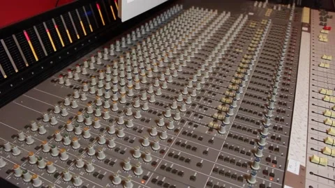 Mixing desk Stock Footage 142579461