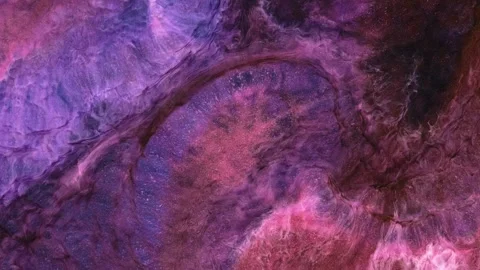 Mixing different colored alcohol inks in close-up view Stock Footage 342139825