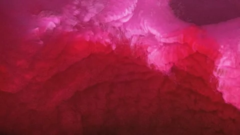 Mixing different colored alcohol inks in a close-up view Stock Footage 342142253