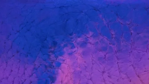 Mixing different colored alcohol inks in close-up view Stock Footage 342261421