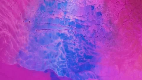 Mixing different colored alcohol inks to create unique designs Stock Footage 342262128