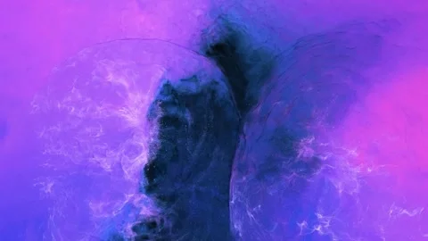 Mixing different colored alcohol inks in a close-up view Stock Footage 342262661