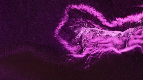 Mixing different colored alcohol inks in a close-up view Stock Footage 342356962