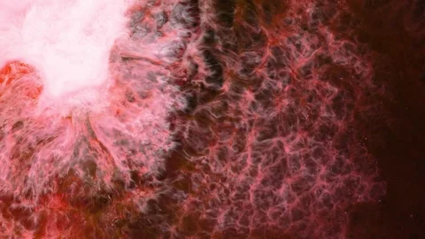 Mixing different colored alcohol inks in a creative workspace Stock Footage 342357334