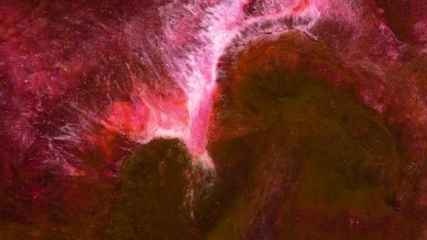 Mixing different colored alcohol inks in a close-up view Stock Footage 342358110
