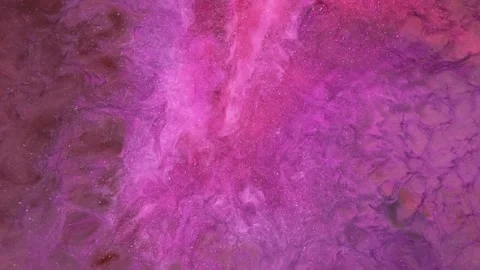 Mixing different colored alcohol inks with epoxy resin on a surface Stock Footage 342447110