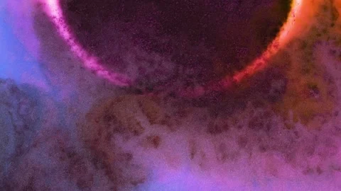 Mixing different colored alcohol inks in a creative art process Stock Footage 342451080