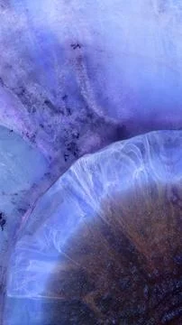 Mixing different colored alcohol inks with epoxy resin in close-up view Stockillustratie