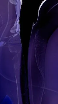 Mixing different colored alcohol inks with epoxy resin in close-up view Stock Photos