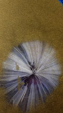 Mixing different colored alcohol inks with epoxy resin in a close-up view Stock Photos
