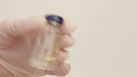 Mixing drugs Video stock 8930949