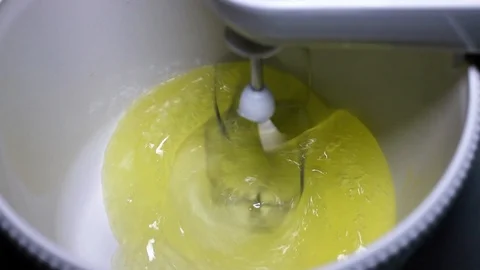 Mixing eggs white Stock Footage 88171294