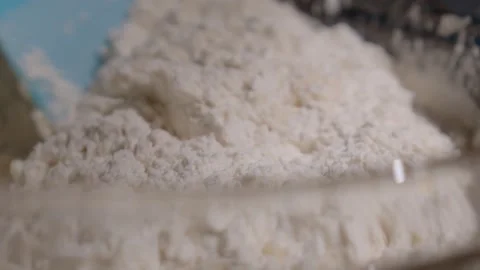 Mixing flour batter slow motion 스톡 동영상 149944867