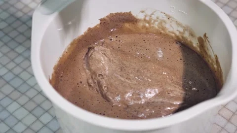 Mixing of ingredients for a biscuit Stock Footage 130754359
