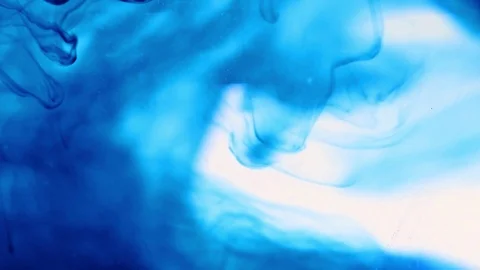 Mixing ink droplets Stock-Footage 103001400