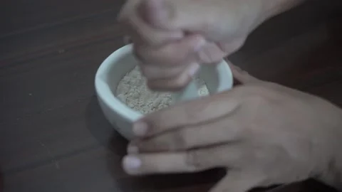 Mixing a medicine Stock Footage 146834496