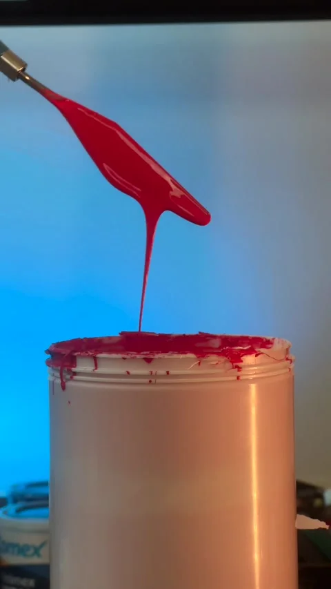 Mixing Paint Stock Footage 278835853