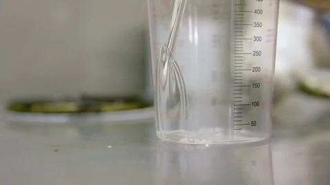 Mixing paint in a lab, size Stock Footage 78427821