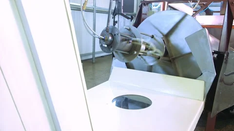 Mixing roasted coffee close up Stock Footage 52314110