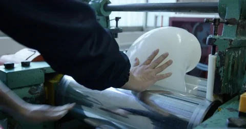 Mixing Silicone Rubber Stock Footage 73071492