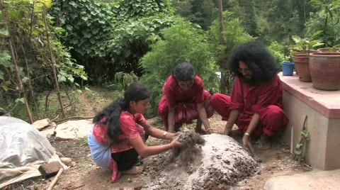 Mixing Soil Stock Footage 242061