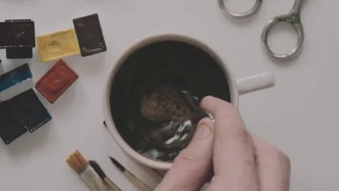 Mixing Sugar In Coffee Stock Footage 79218514