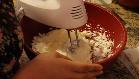 Mixingbowl Video stock 4885148