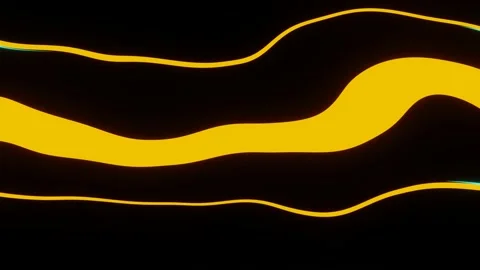 A mixture of bright multi-colored lines on a black background. Stock Footage 194359939