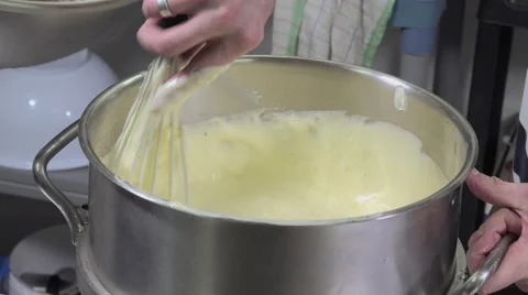 Mixture of chocolate and egg ingredients snow Video stock 57908219