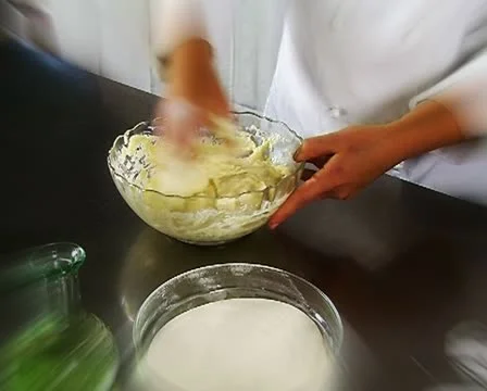 Mixture for dough Stockbeeldmateriaal 10717837