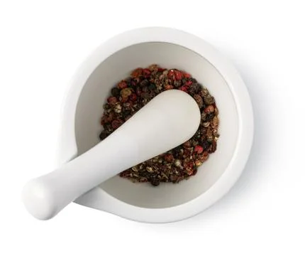 Mixture peppers Stock Photos