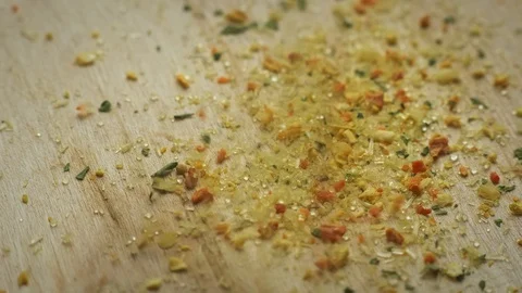 Mixture of spices Stock Footage 106501467