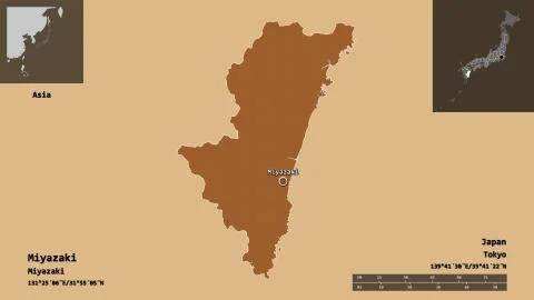 Miyazaki, prefecture of Japan. Previews. Pattern イラスト素材
