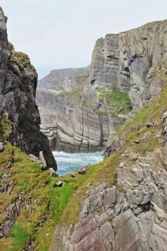 Mizen Head cliffs - HDR Stock Photos