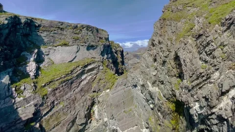 Mizen Head, County Cork, Ireland Cliffs Stock Footage 258598746