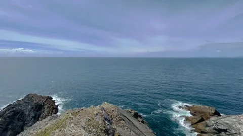Mizen Head, County Cork, Ireland Ocean View Stock Footage 258598753