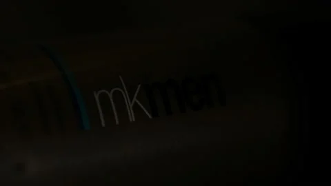 MK Men body spray Stock Footage 131685762