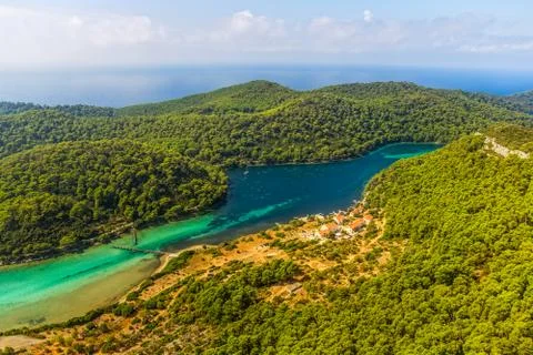 Mljet Foto stock