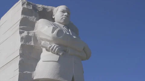 MLK Memorial 1 | Reverend Martin Luther King Jr. Stock Footage