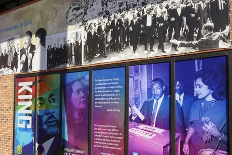 MLK memorial Stock Photos