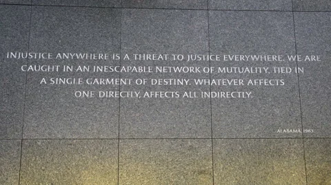 MLK Memorial Quote Stock Footage 67811266