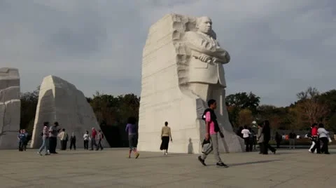 MLK Monument Video stock 10922610