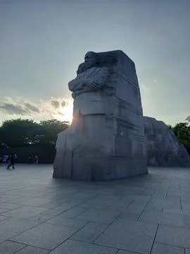 MLK Monument Stockfoto's