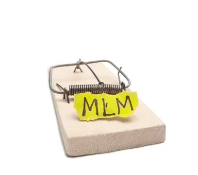 Mlm risk concept Stock Photos