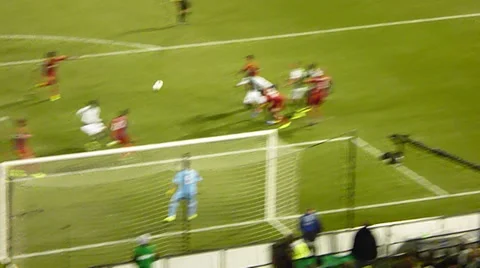 MLS Soccer Game Stock Footage 32898224